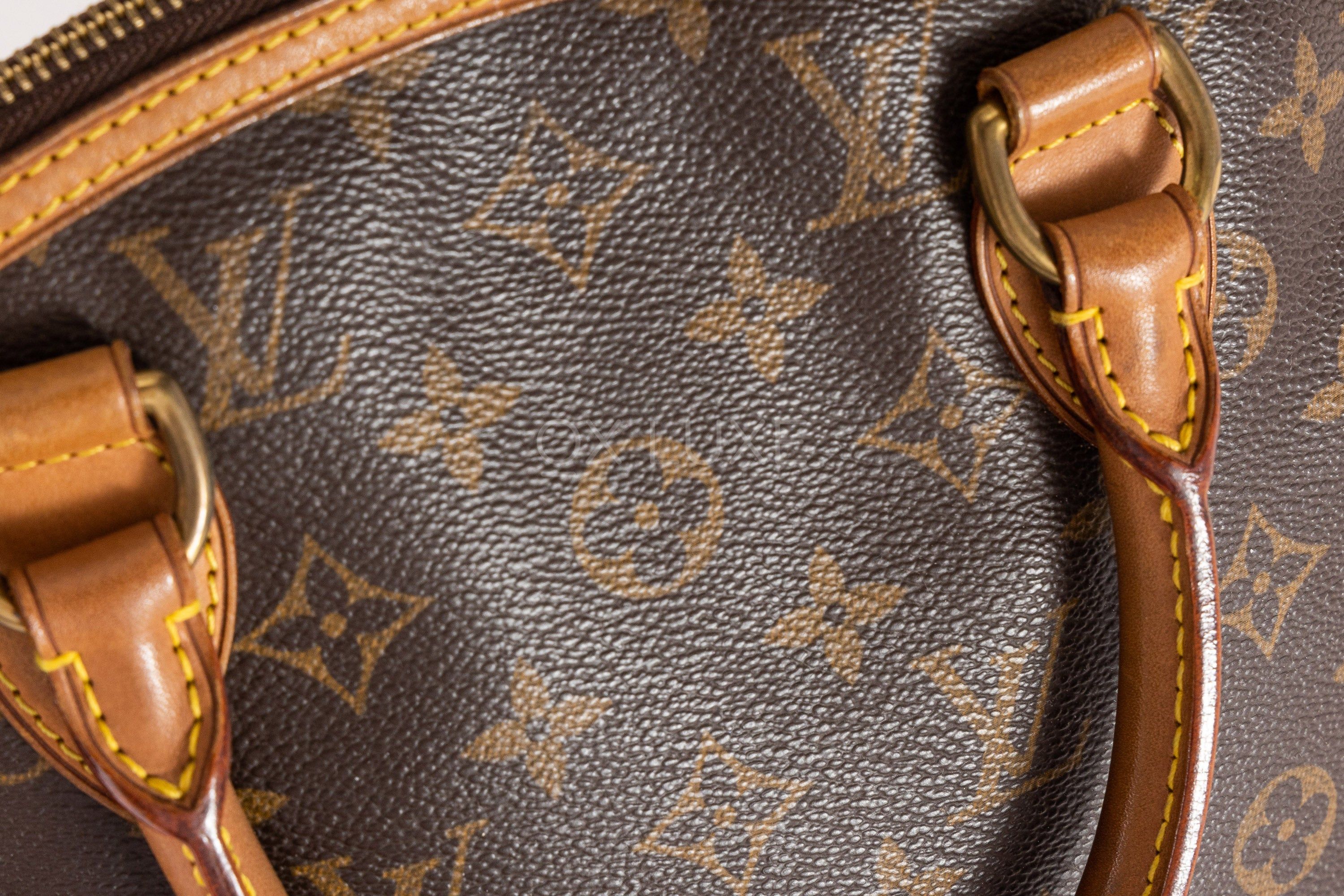 Louis Vuitton LV Lock It Top Handle Bag Monogram Coated Canvas oxluxe