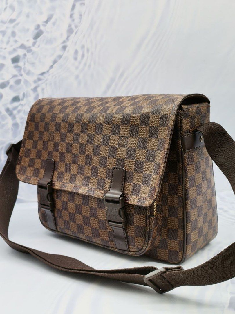 Louis Vuitton NM District Messenger Bag Review & Try On (Damier
