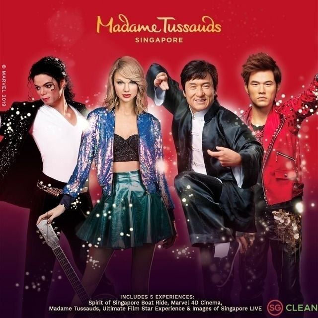 Madame Tussauds 4 in 1 | 5 in 1, Tickets & Vouchers, Local Attractions ...