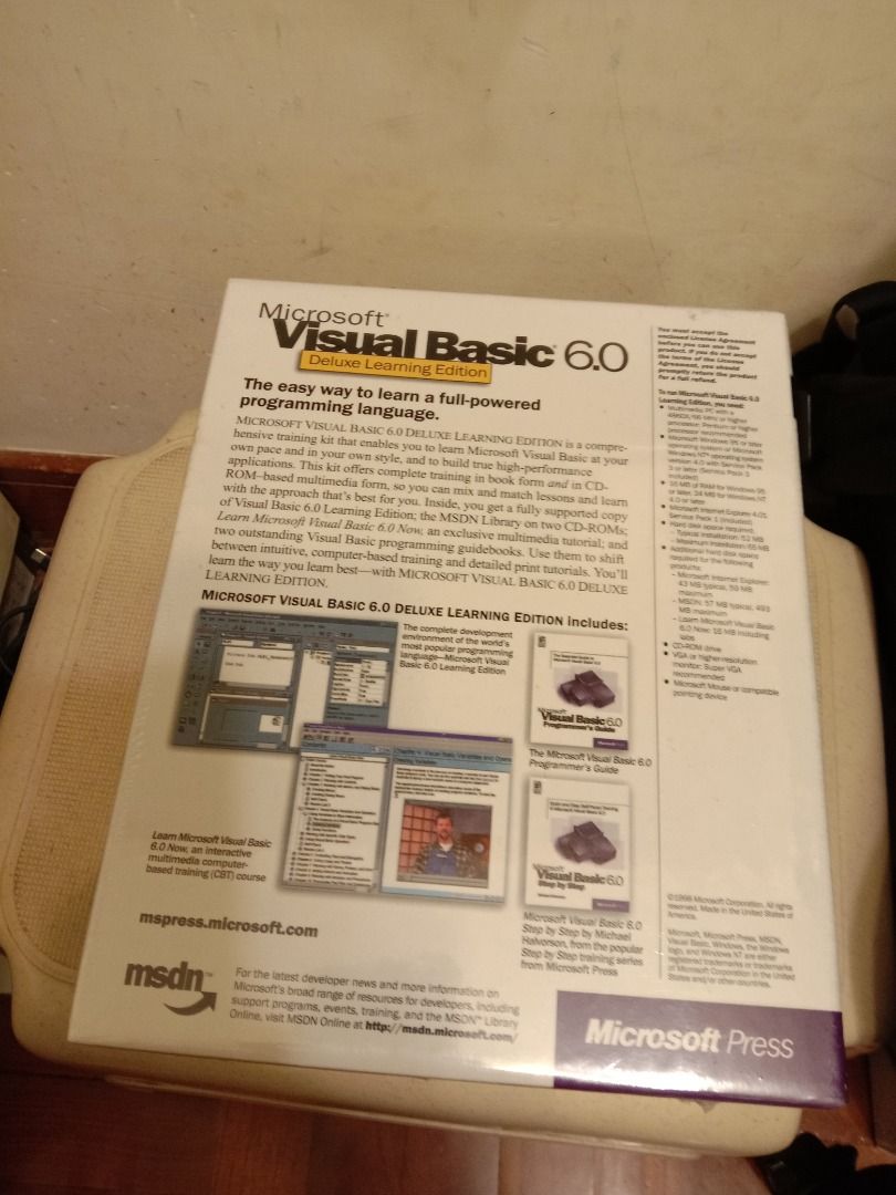 Microsoft Visual Basic 6.0 Deluxe Learning Edition (Software and Books ...