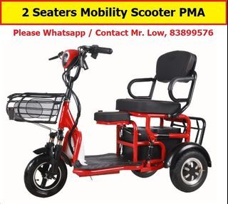 Mobility Scooter PMA 3 Wheels