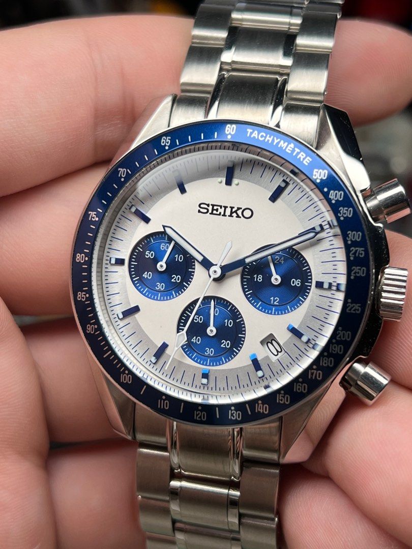 MOD] Seiko Blue Speedy with VK63 Quartz Movement, Men's Fashion, Watches &  Accessories, Watches on Carousell