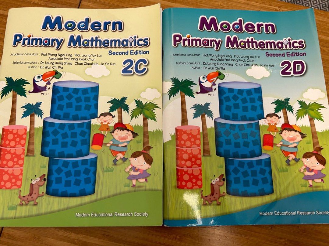 Modern Primary Mathematics 2C 2D, 興趣及遊戲, 書本 & 文具, 教科書 - Carousell