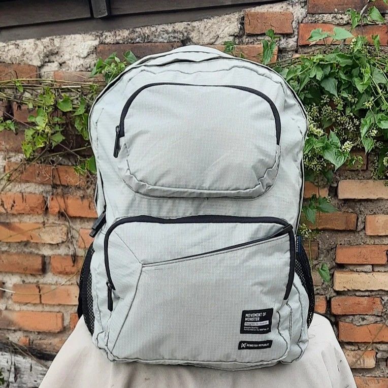 Monster republic backpack Fesyen Pria Tas Dompet Ransel di Carousell