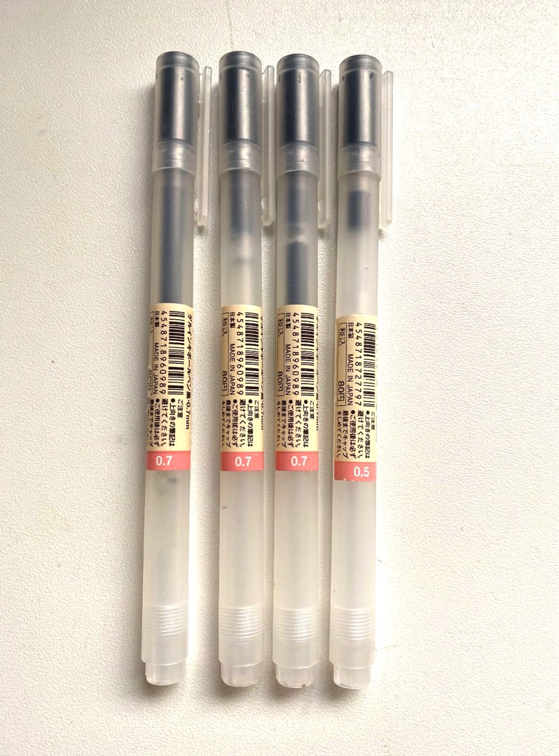 Muji Gel Ink Pen, Hobbies & Toys, Stationery & Craft, Stationery