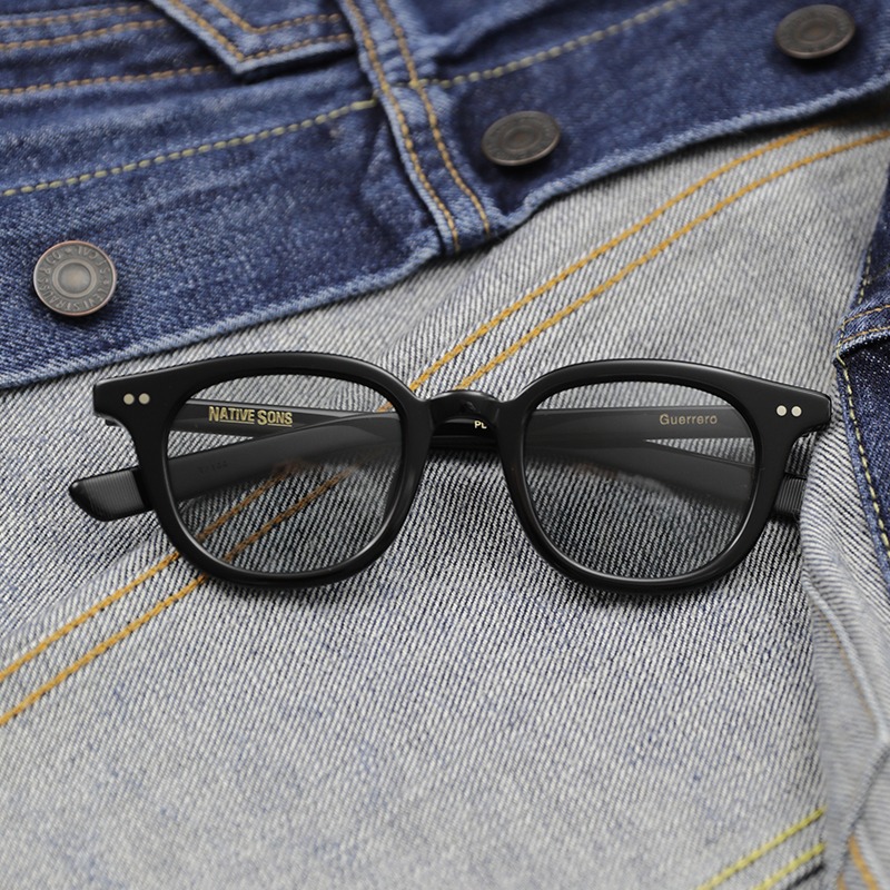 NATIVE SONS GUERRERO, BLACK 太陽眼鏡, SIZE: 46 / 48 ,木村