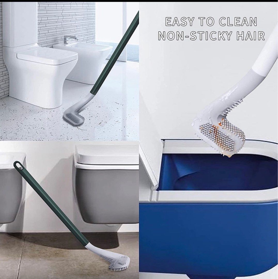 2 Ergonomic Toilet Brush