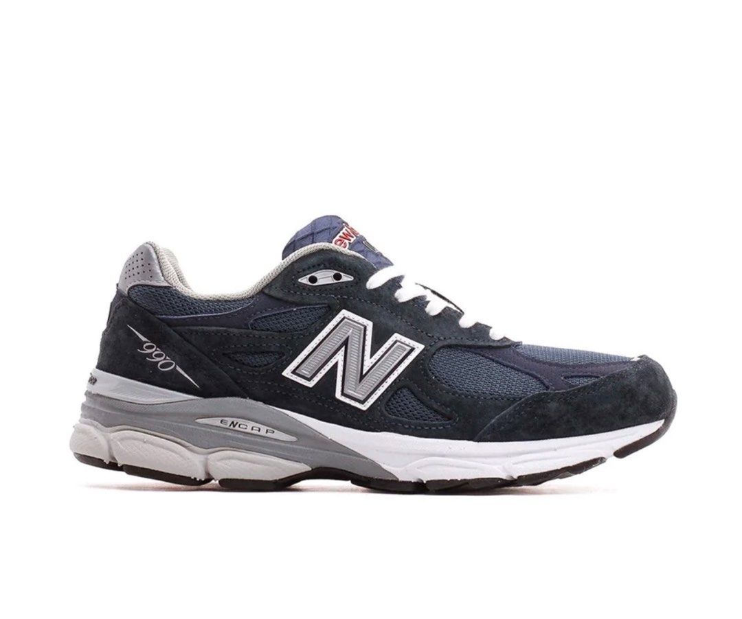 New balance 990 V3 NB3 Navy M990NB3, 男裝, 鞋, 波鞋- Carousell