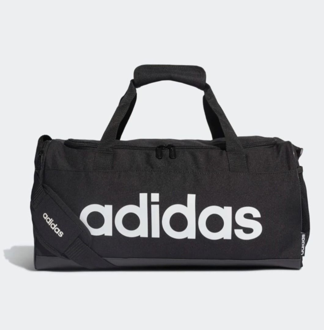 Adidas linear travel bag sales