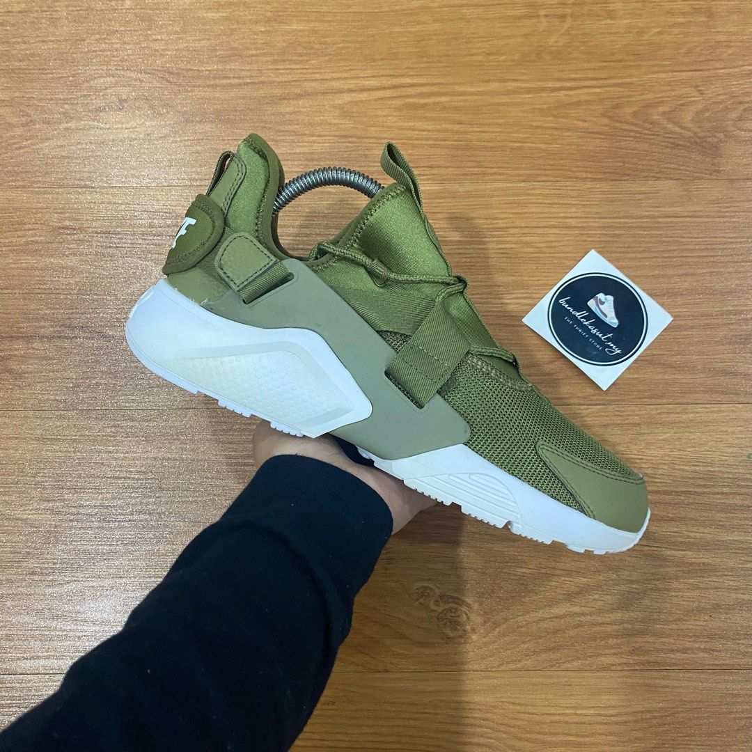 Nike air huarache city olive sales