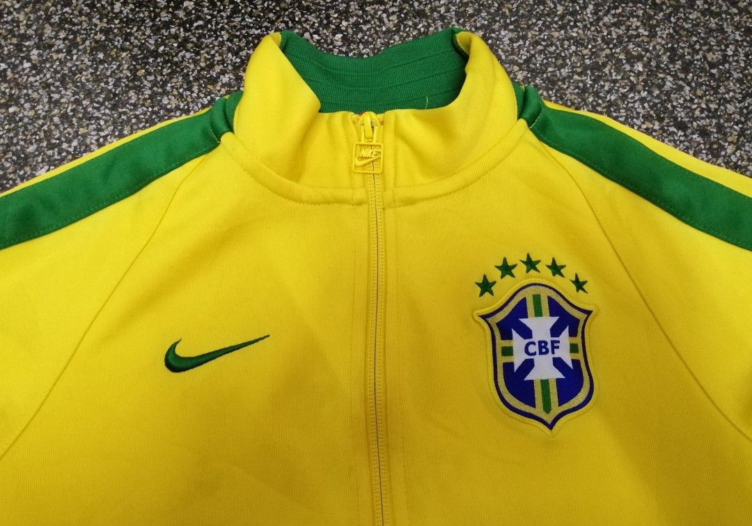 Nike Brazil Anthem Jacket Men s Fashion Activewear on Carousell