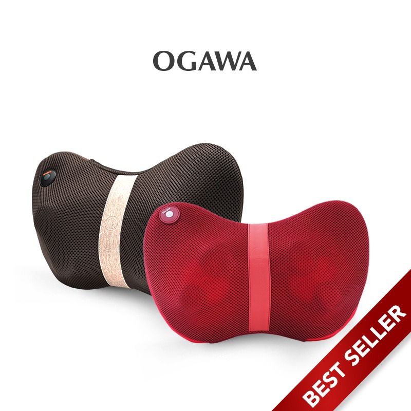 OGAWA Mobile Shiatsu Lite Heated Multipurpose Massage Pillow Free