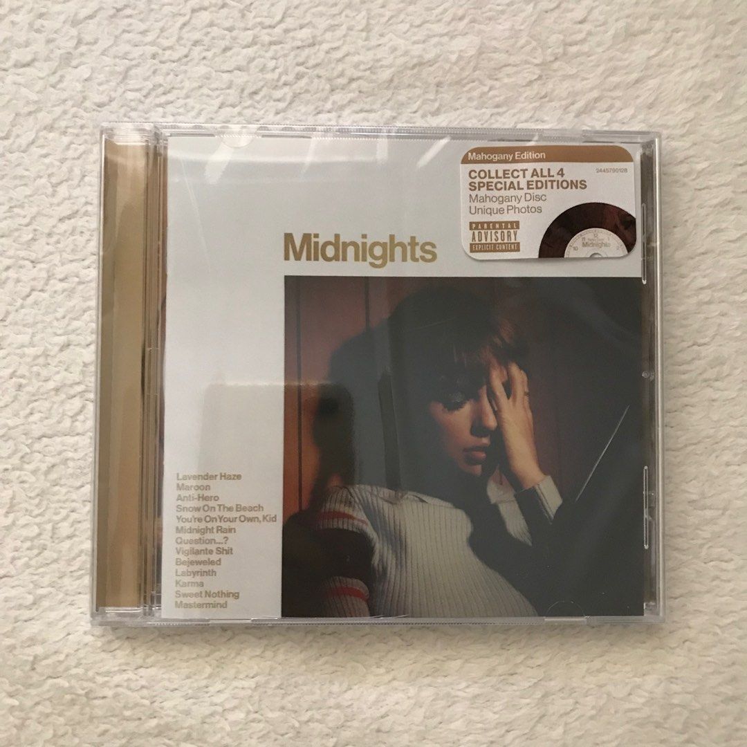 [On Hand] Taylor Swift- Midnights Mahogany Edition CD