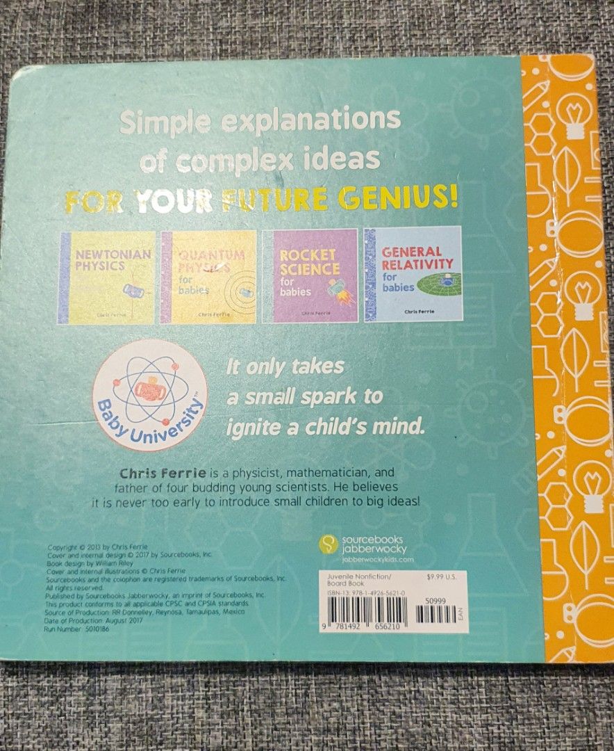 Optical physics for babies, Hobbies & Toys, Books & Magazines, Children