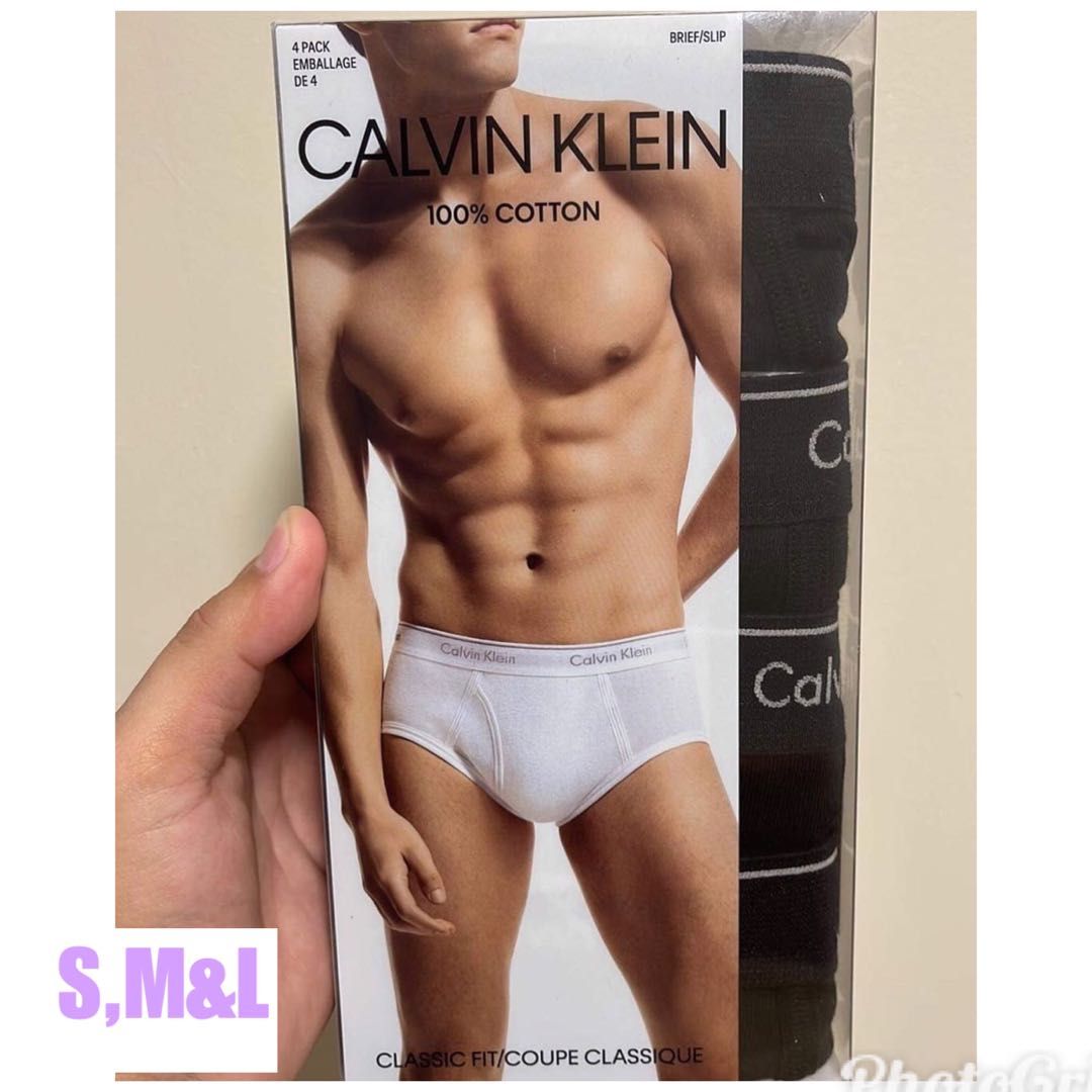 Original CK Brief 4pcs/pack (Category: Underwear) located in Navotas City. Submitted by _strawberrymelon (Listing ID 1202032867, Image 2). Description: Original USA bought 4pcs/pack S,m& l Brandnew with tag Onhand and ready to ship.