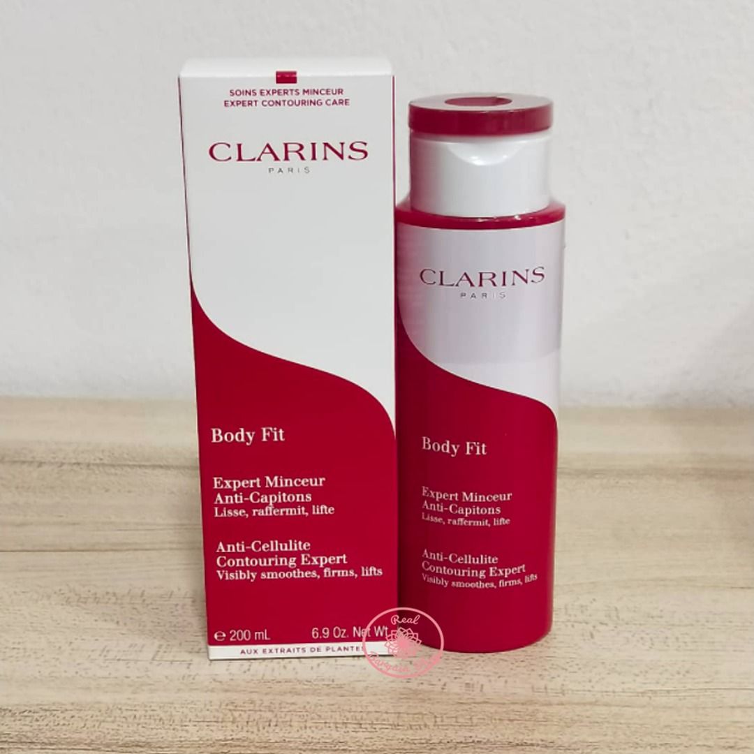 Clarins Body Fit Anti-Cellulite Contouring Expert 200ml - Visibly Smooths,  Firms, Lifts