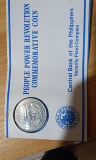 People power commemorative coin