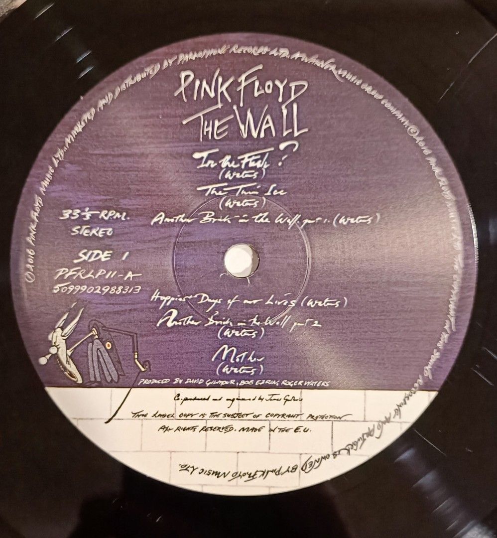 PINK FLOYD - THE WALL 2 X 180g Vinyl, Hobbies & Toys, Music ...