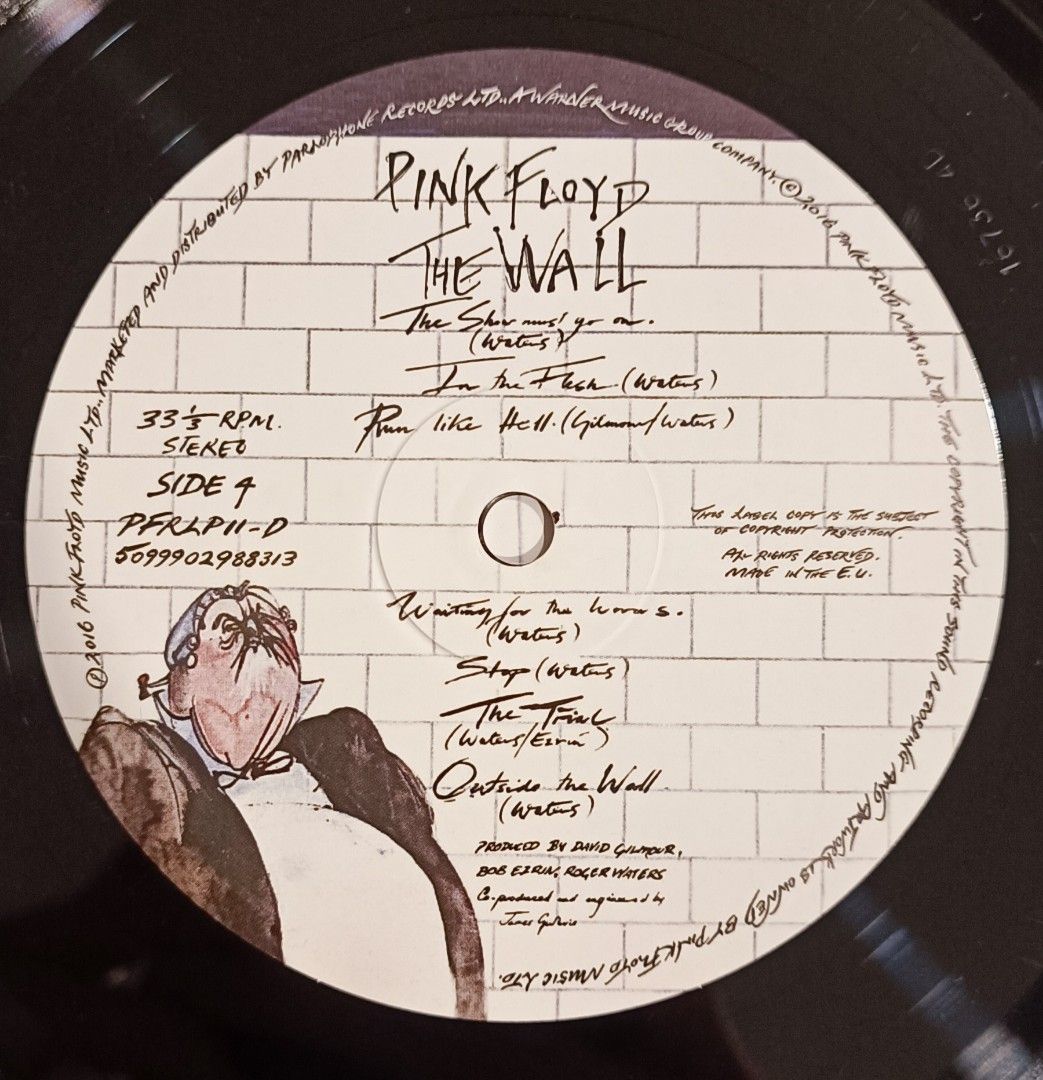 PINK FLOYD - THE WALL 2 X 180g Vinyl, Hobbies & Toys, Music ...