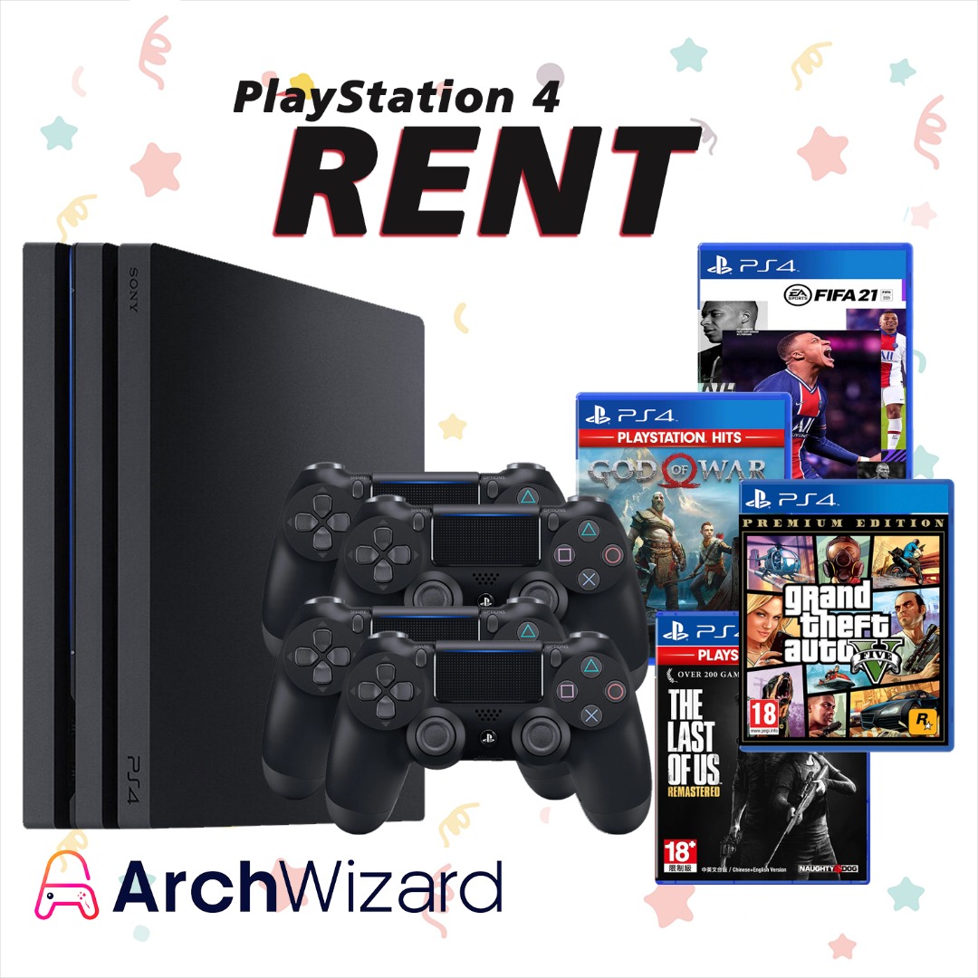 Rent playstation 4 sales