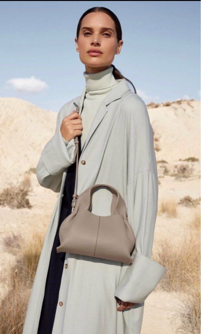 Polene Numero Neuf Mini in Taupe, Women