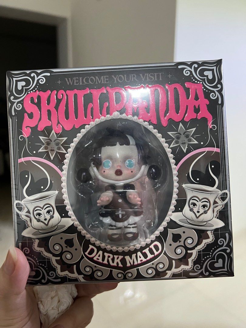 SKULLPANDA DARK MAID限定po p mart Skullpanda Dark Maid Art Toy Figurine Limited edition – TOYSEZ