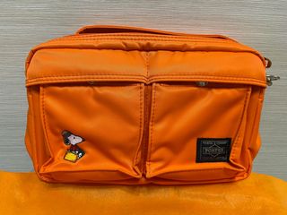 Porter Tokyo Japan x Snoopy 兩用袋（斜揹袋/腰包）有原裝防塵袋62974835192193110