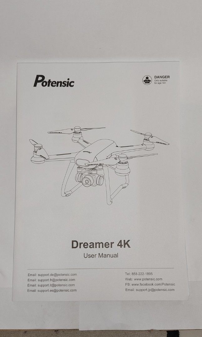 POTENSIC DREAMER 4K GPS