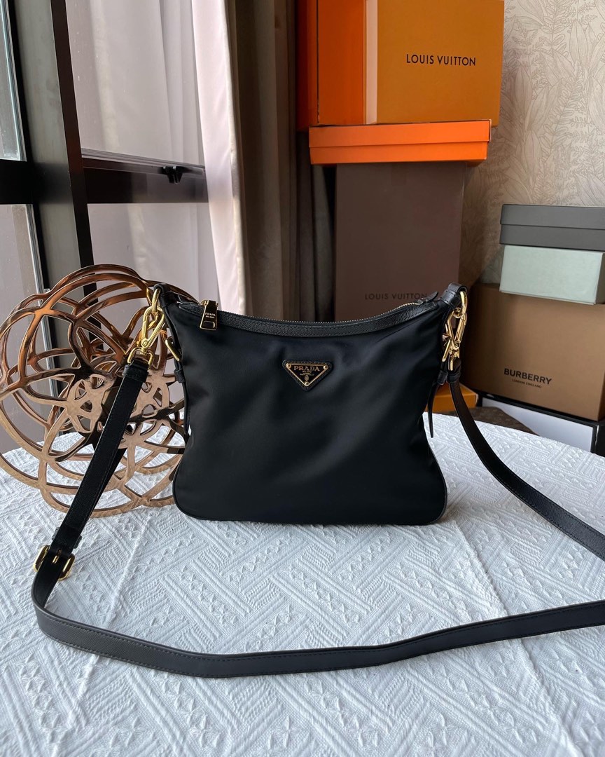 Prada Nylon Crossbody bag, Luxury, Bags & Wallets on Carousell