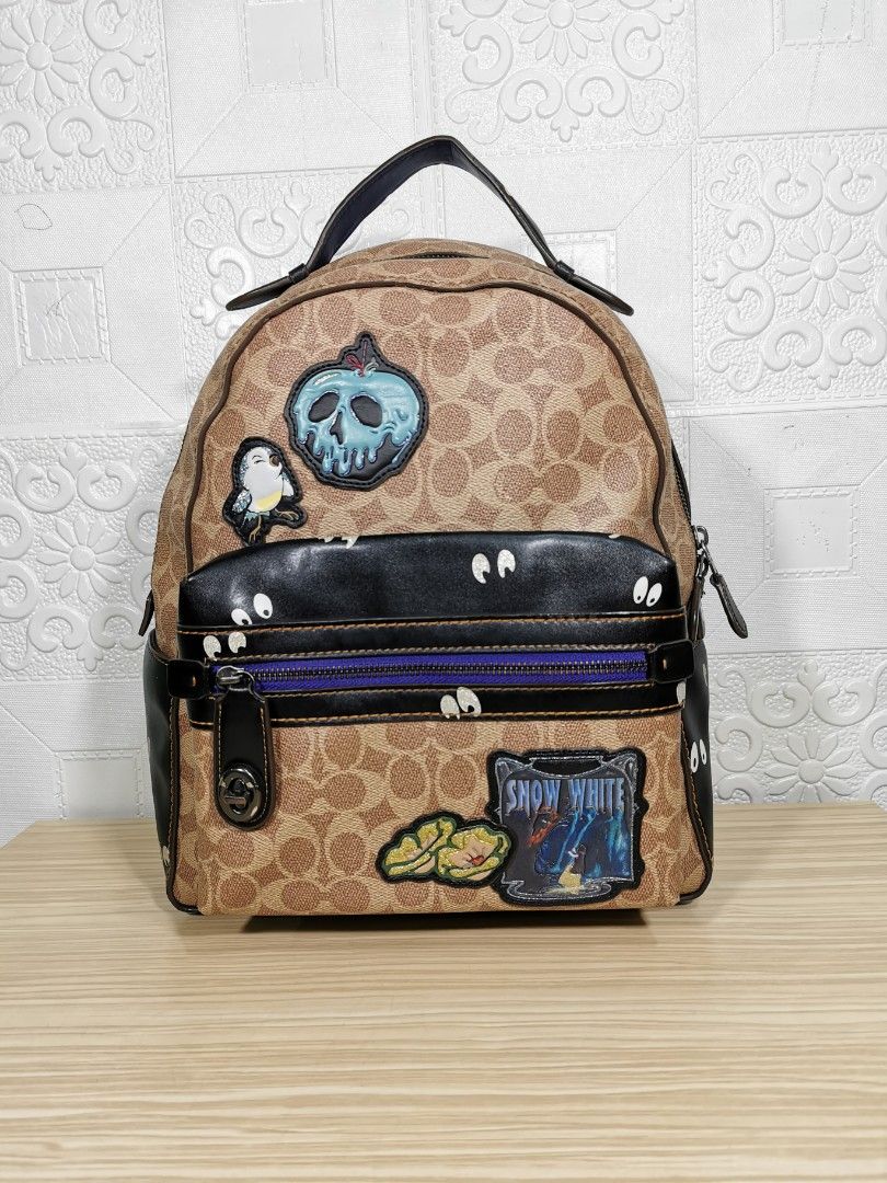 Coach backpack best sale snow white