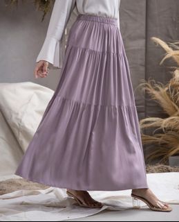 [Preloved] Heaven Lights Nayyara Skirt Lavender XS/S