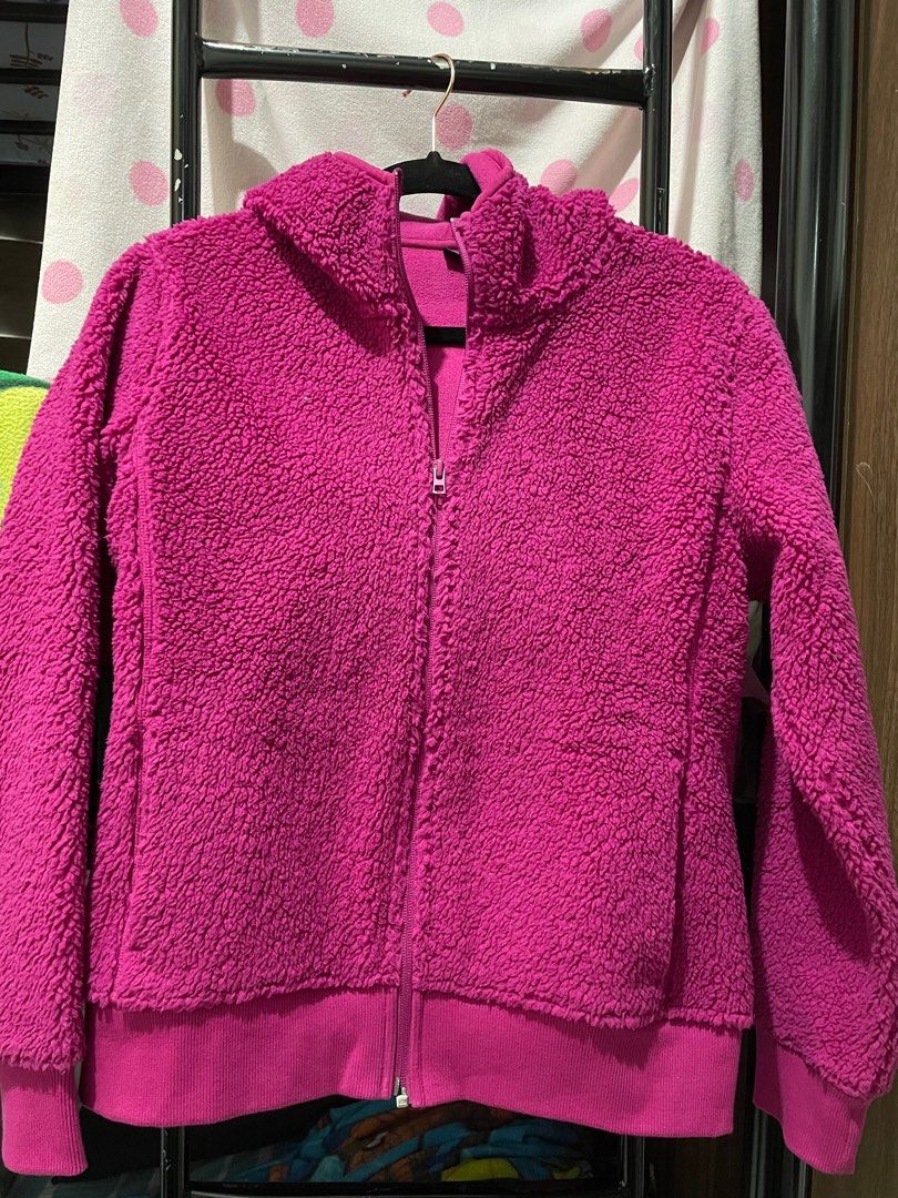 Preloved Uniqlo Fleece Jacket, Women's Fashion, Coats, Jackets and