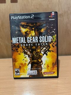 PS2 Metal Gear Solid 3 Snake Eater