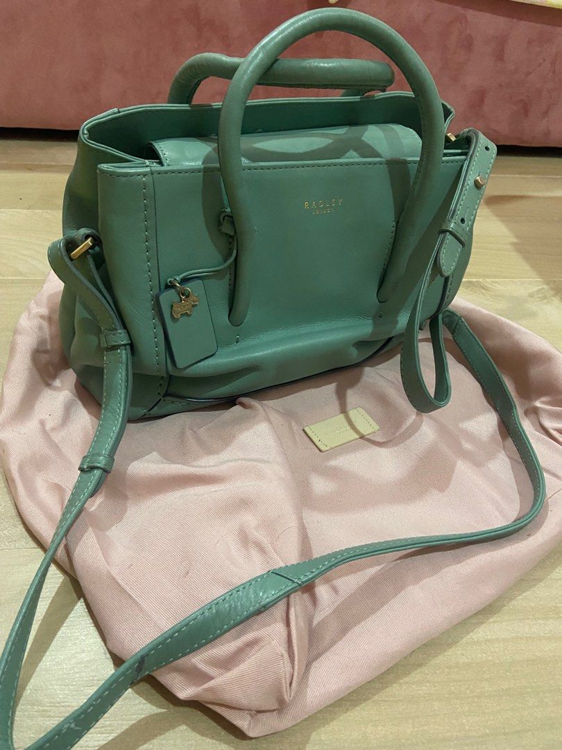 RADLEY Crossbody Top Handle Turquoise Bag