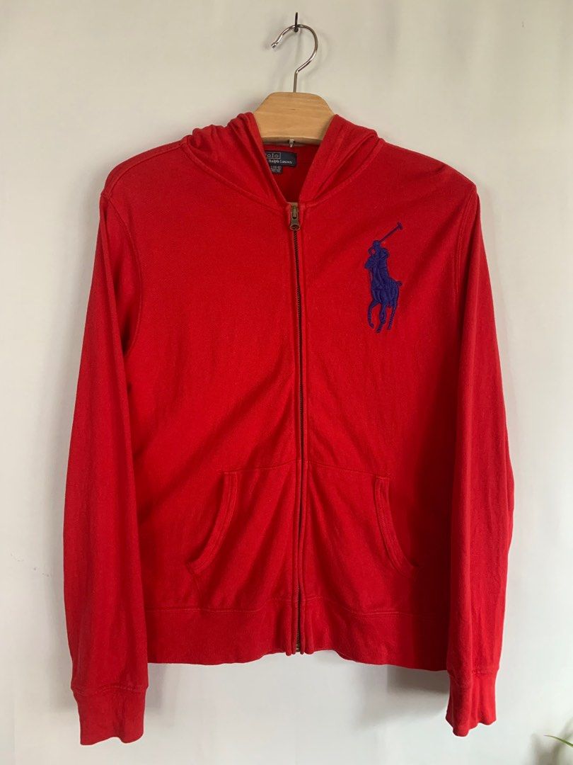 Ralph lauren hot sale red coat