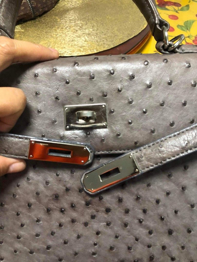 Luxury Ostrich Leather Bag Last Call You Can Buy Online – Treccani Milano