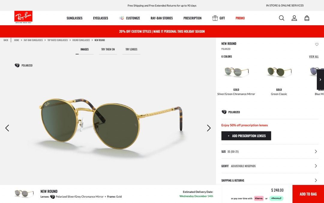 Afterpay ray deals ban sunglasses