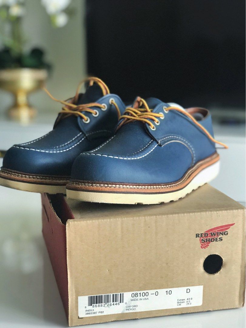 RED WING 8100 8-1/2D インディゴポーテージ オックスフォード