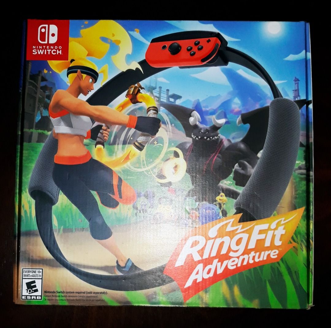 Ring Fit Set (strap and game included), Video Gaming, Video Games