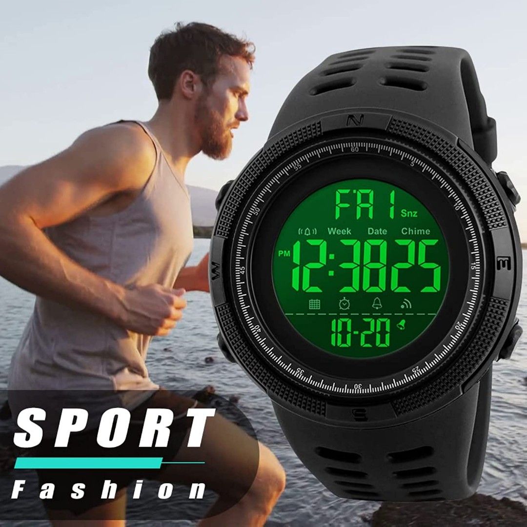 Sports watch store with countdown timer