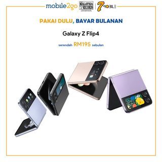 Samsung Galaxy Z Flip 4 128/256GB - 1 Year Warranty