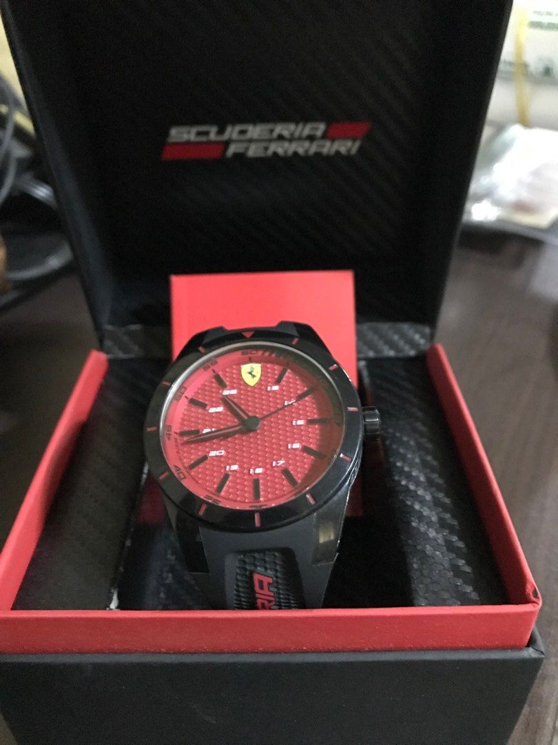 Scuderia ferrari red sale rev series 1