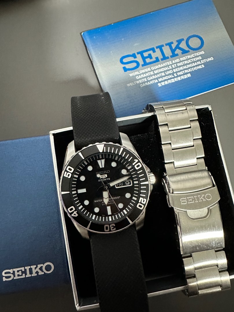 Seiko 5 Sea Urchin SNZF17, Men's Fashion, Watches & Accessories, Watches on  Carousell