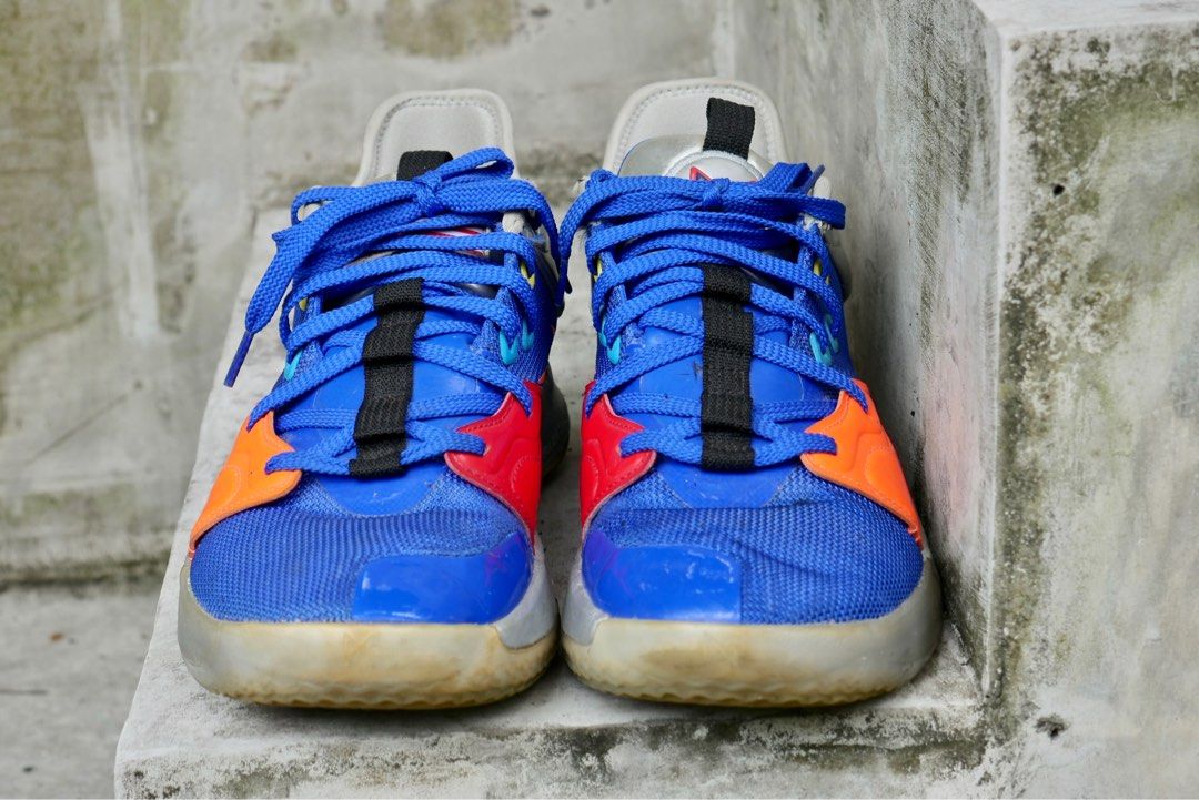 Paul george 3 nasa blue cheap