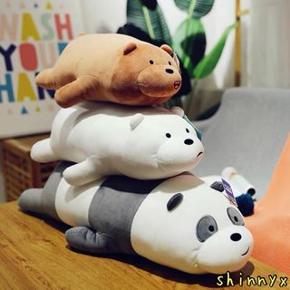 SG SELLER! || 35CM/55CM/75CM/85CM AUTHENTIC CARTOON NETWORK WE BARE BEARS WITH FREE HOME DELIVERY! 🛵