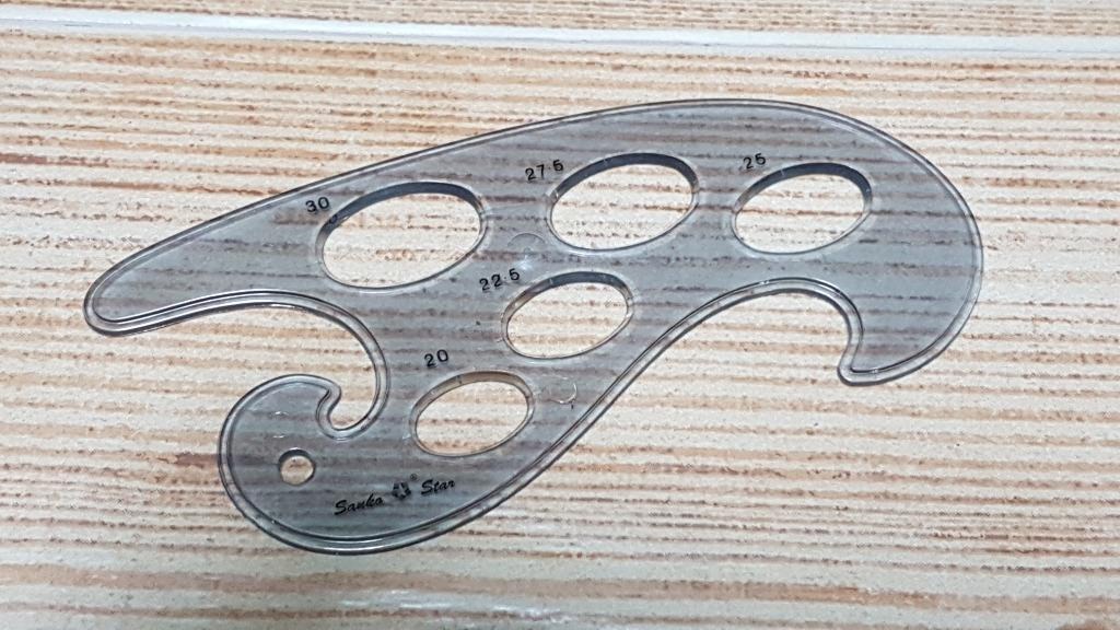 Shape Ruler, Hobbies & Toys, Stationery & Craft, Stationery & School ...