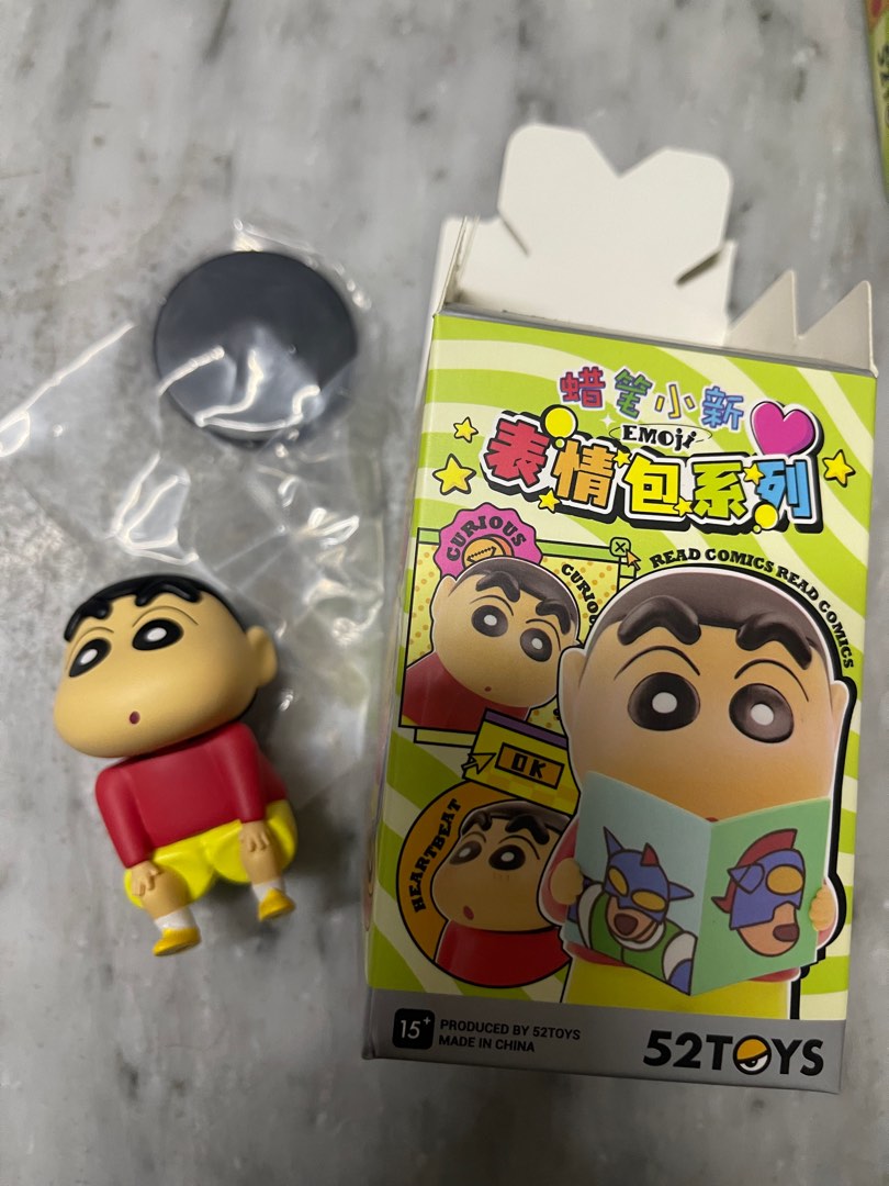 Crayon Shin-Chan Emoji series blind box opened, Hobbies & Toys, Toys ...