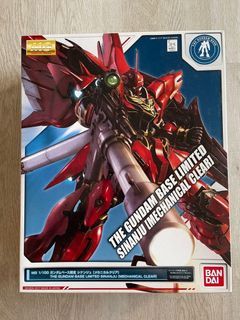 Sinanju, Gundam base limited edition - Clear Edition