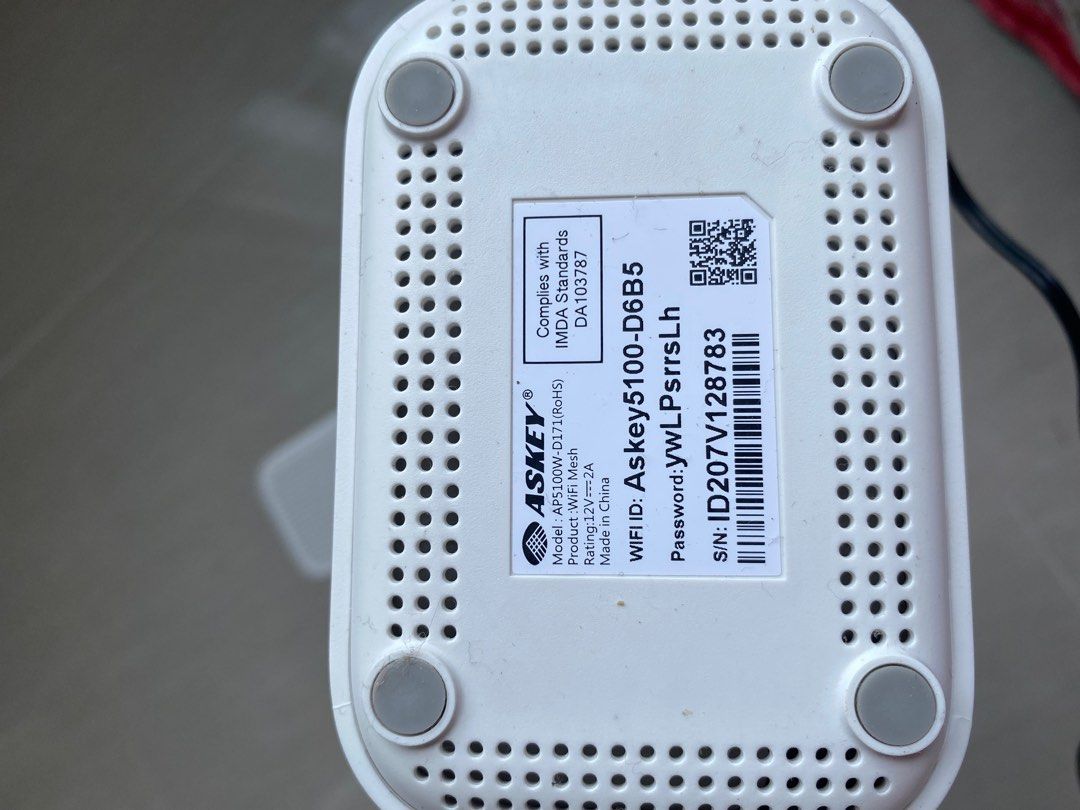 2 Askey Mesh & routers selling together at 30 SGD, Computers & Tech