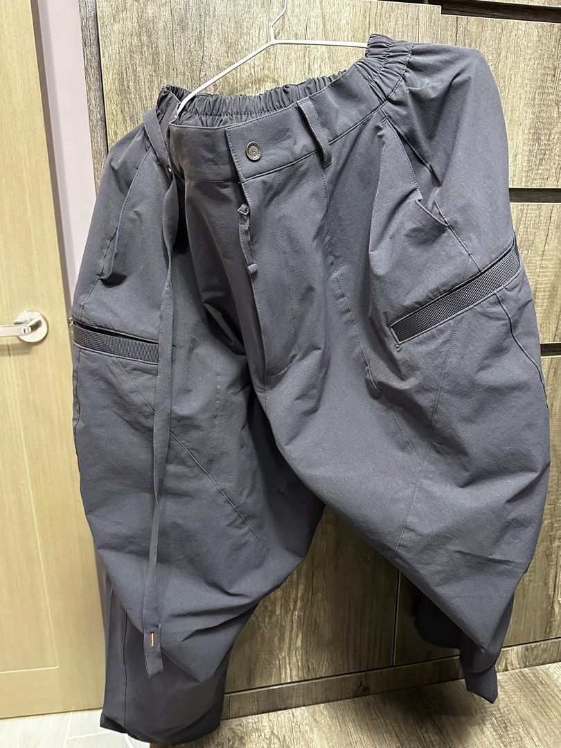 size 1 goopimade “BR-03” Soft Box Basic Pants - Bathyal, 男裝, 褲